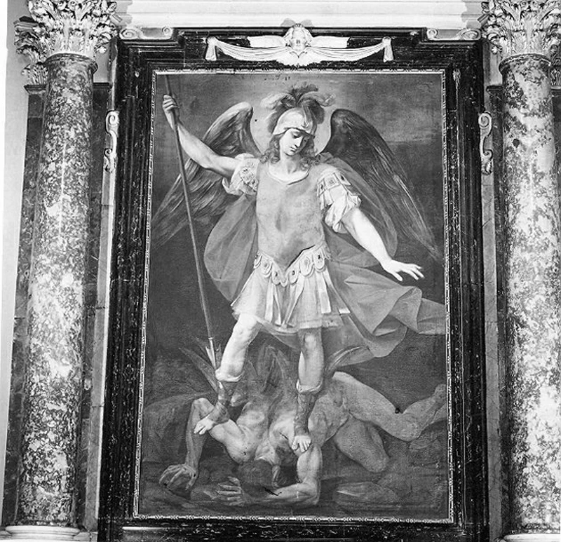 San Michele Arcangelo schiaccia il demonio - Terni